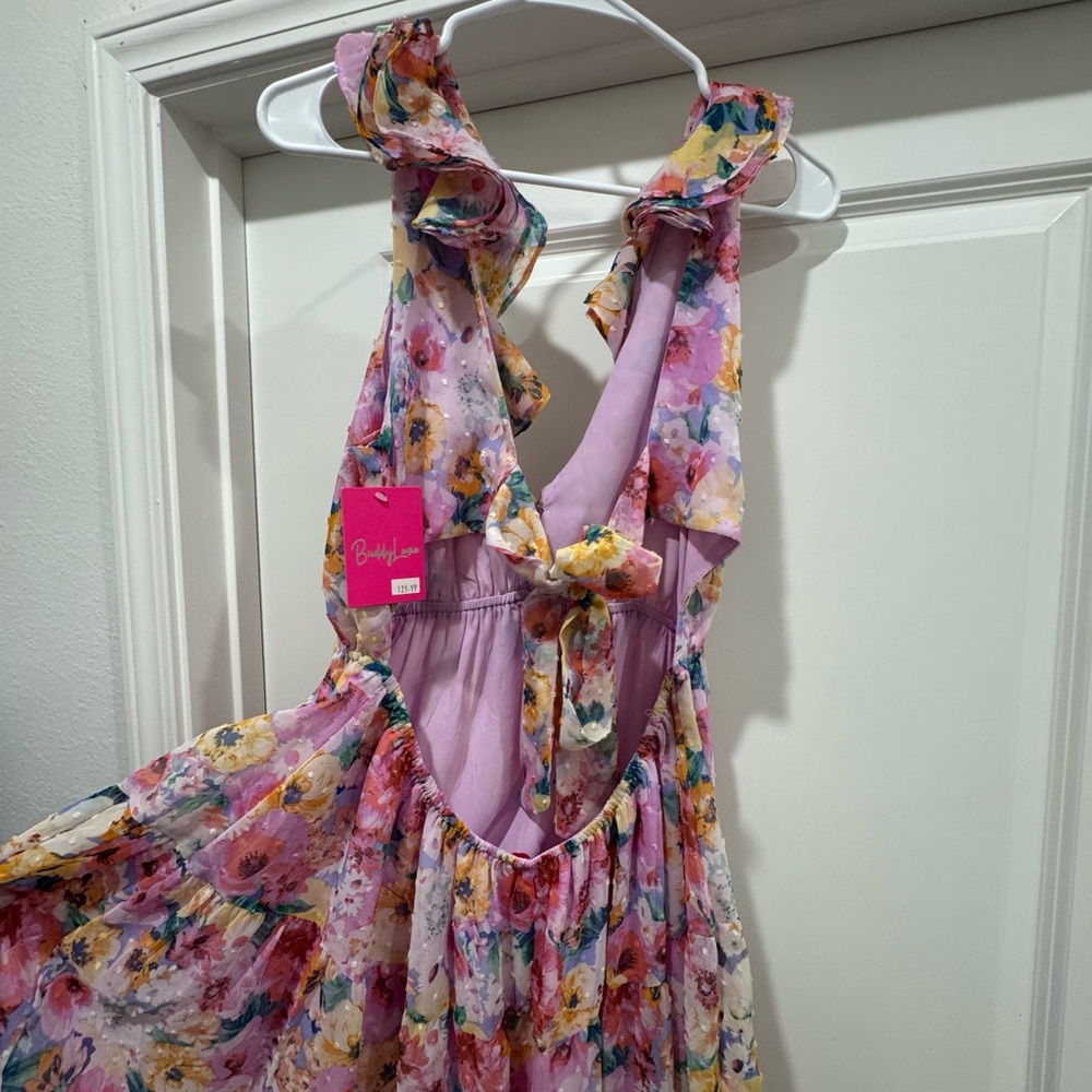 BL Buffy Floral Maxi Dress - Picture 6 of 8